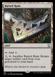 《埋没した廃墟/Buried Ruin》(147)[ONC]土地U