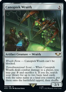 (153)《カノプテック・レイス/Canoptek Wraith》[40K] 茶R