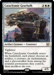 (176)《激変の機械巨人/Cataclysmic Gearhulk》[MOC] 白R