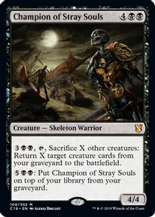 《彷徨える魂の勇者/Champion of Stray Souls》[C19]黒R