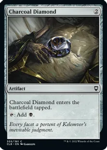 《炭色のダイアモンド/Charcoal Diamond》[CLB] 茶C