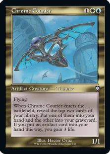 ■旧枠■《金属の急使/Chrome Courier》[BRC] 金C