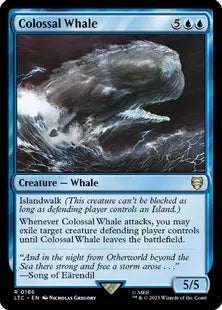 《壮大な鯨/Colossal Whale》[LTC] 青R