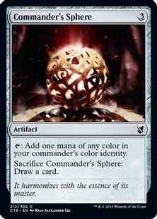 《統率者の宝球/Commander's Sphere》[C19]茶C
