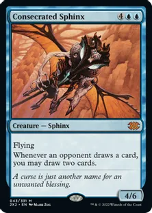 《聖別されたスフィンクス/Consecrated Sphinx》[2X2] 青R