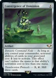(154)《結集せし支配碑/Convergence of Dominion》[40K] 茶R