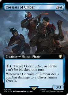 ■拡張アート■《ウンバールの海賊/Corsairs of Umbar》[LTC] 青R
