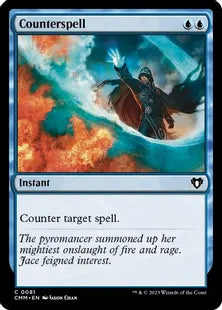 《対抗呪文/Counterspell》[CMM] 青C