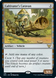 《耕作者の荷馬車/Cultivator's Caravan》[NEC] 茶R