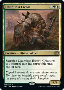《不屈の随員/Dauntless Escort》[2X2] 金R
