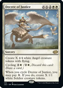 《正義の命令/Decree of Justice》[J22] 白R