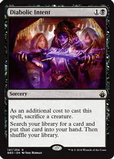 《悪魔の意図/Diabolic Intent》[BBD] 黒R