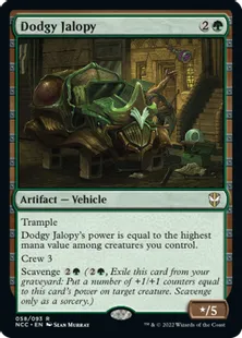 《危険な廃車/Dodgy Jalopy》[NCC] 緑R