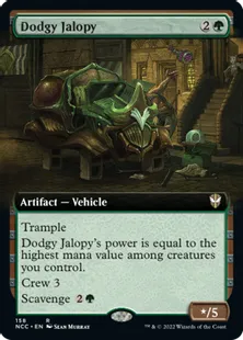 《危険な廃車/Dodgy Jalopy》[NCC] 緑R