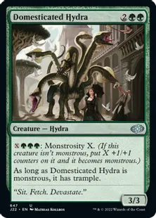 《飼い馴らされたハイドラ/Domesticated Hydra》[J22] 緑U