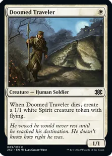 《宿命の旅人/Doomed Traveler》[2X2] 白C