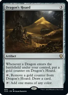《ドラゴンの財宝/Dragon's Hoard》[CLB] 茶R