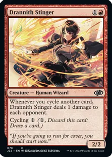 《ドラニスの刺突者/Drannith Stinger》[J22] 赤C