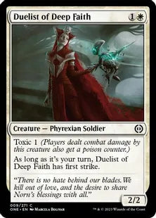 《信念堅い決闘者/Duelist of Deep Faith》(009)[ONE]白C