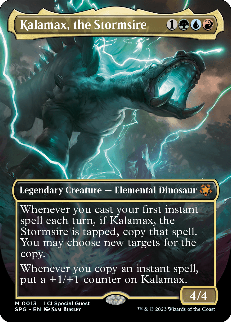 《 嵐呼びのカラマックス/Kalamax, the Stormsire》[SPG] 金R