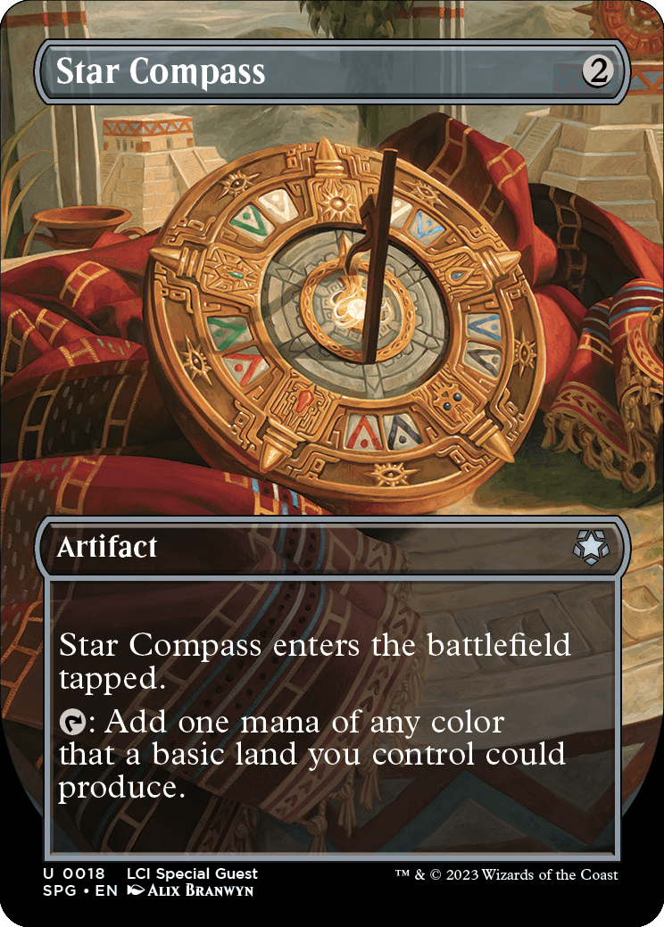 《星のコンパス/Star Compass》[SPG]茶U