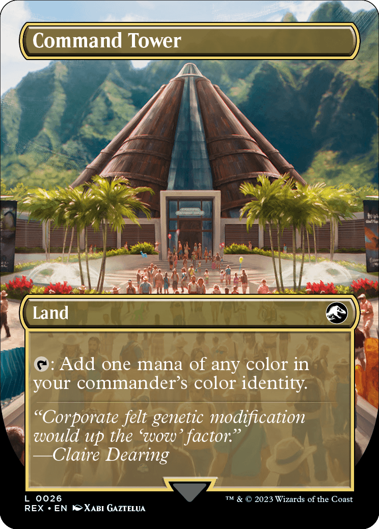 《統率の塔/Command Tower》[REX]土地C