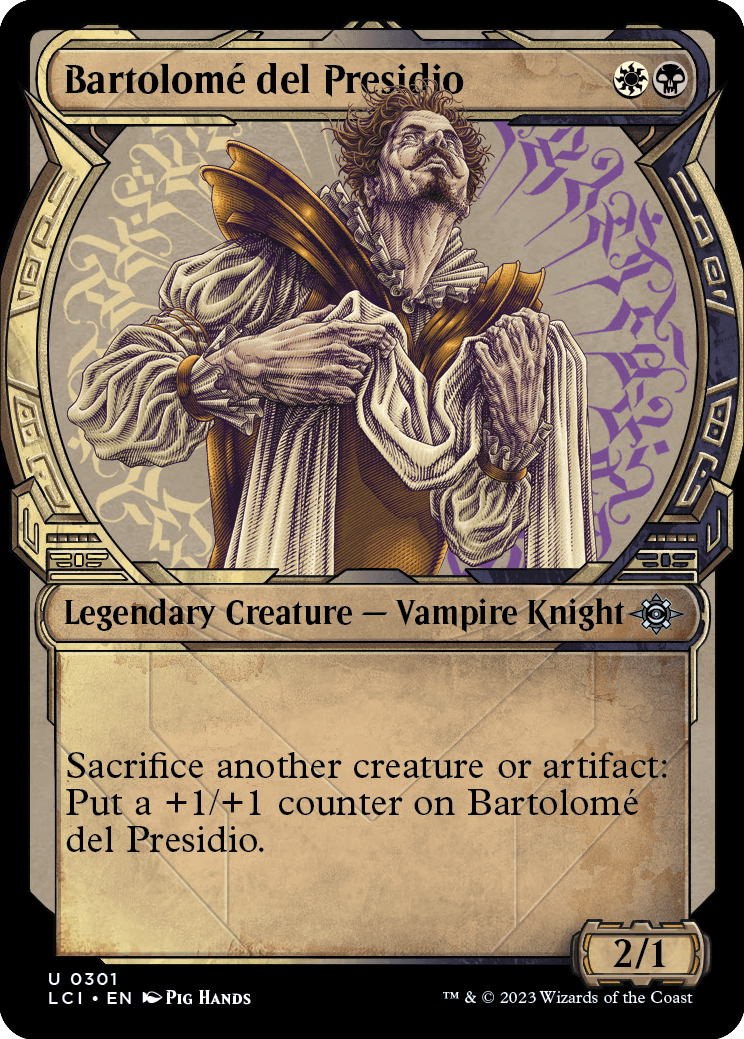 ■ショーケース■《バルトロメ・デル・プレシディオ/Bartolome del Presidio》[LCI-BF] 金U
