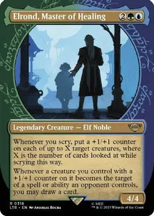 ■ショーケース■《医術の大家、エルロンド/Elrond, Master of Healing》[LTR-BF] 金R