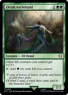 《エルフの大ドルイド/Elvish Archdruid》[LTC] 緑R