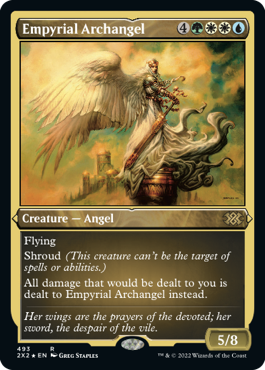 《浄火の大天使/Empyrial Archangel》[2X2-BF] 金R