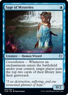 《神秘の賢者/Sage of Mysteries》[THB] 青U