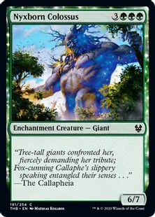 《ニクス生まれの巨人/Nyxborn Colossus》[THB] 緑C