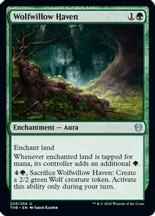 《狼柳の安息所/Wolfwillow Haven》[THB] 緑U