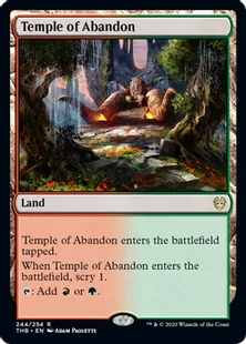 《奔放の神殿/Temple of Abandon》[THB] 土地R