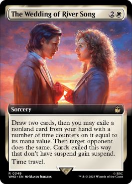 ■拡張アート■《リヴァー・ソングの結婚式/The Wedding of River Song》[WHO-BF] 白R