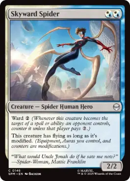 《スカイワード・スパイダー/Skyward Spider》[SPM] 金C