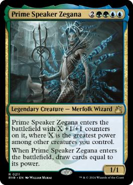 《首席議長ゼガーナ/Prime Speaker Zegana》[RVR] 金R