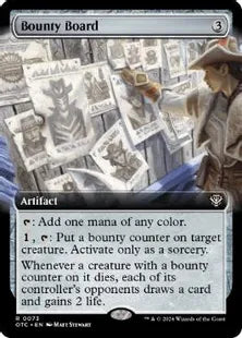 ■拡張アート■《賞金首の掲示板/Bounty Board》[OTC] 茶R