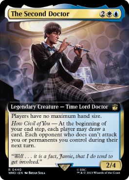 ■拡張アート■《２代目ドクター/The Second Doctor》[WHO-BF] 金R