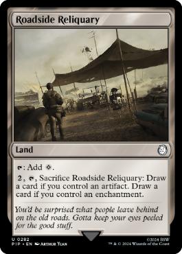 《道路脇の聖遺/Roadside Reliquary》[PIP] 土地U