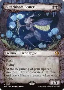 ■ショーケース■《苦花を携える者/Bitterbloom Bearer》[ECL-BF] 黒R