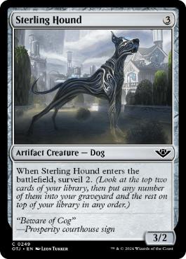 《スターリング社の猟犬/Sterling Hound》[OTJ] 茶C