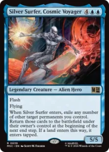 《宇宙の旅人、シルバーサーファー/Silver Surfer, Cosmic Voyager》[MSC] 青R