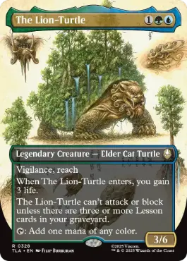 ■ボーダーレス■《獅子亀/The Lion-Turtle》[TLA-BF] 金R
