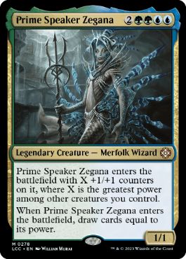 《首席議長ゼガーナ/Prime Speaker Zegana》[LCC] 金R