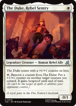 《叛徒の見張り番、デューク/The Duke, Rebel Sentry》[TLE] 白U