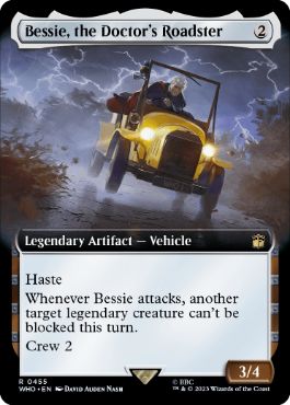 ■拡張アート■《ドクターのロードスター、ベッシー/Bessie, the Doctor's Roadster》[WHO-BF] 茶R