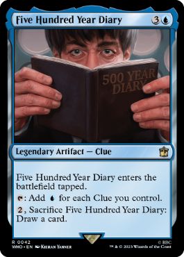 《500年日記/Five Hundred Year Diary》[WHO] 青R