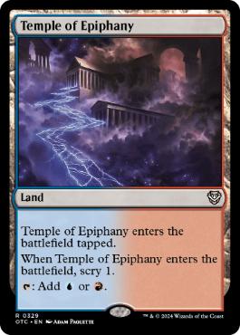 《天啓の神殿/Temple of Epiphany》[OTC] 土地R