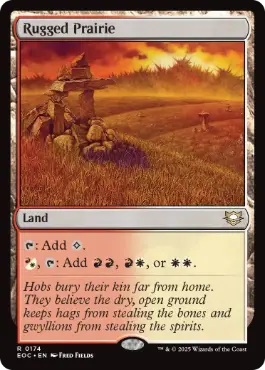 《岩だらけの大草原/Rugged Prairie》[EOC] 土地R